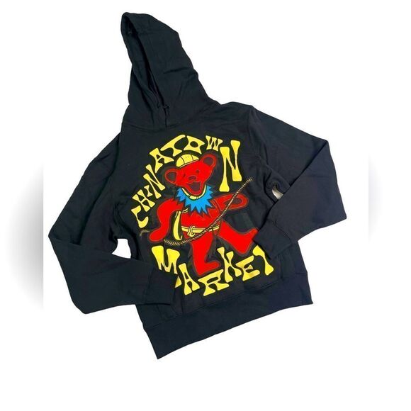 Chinatown Market Dancing Bear Hooded Sweatshirt - Picture 4 of 10